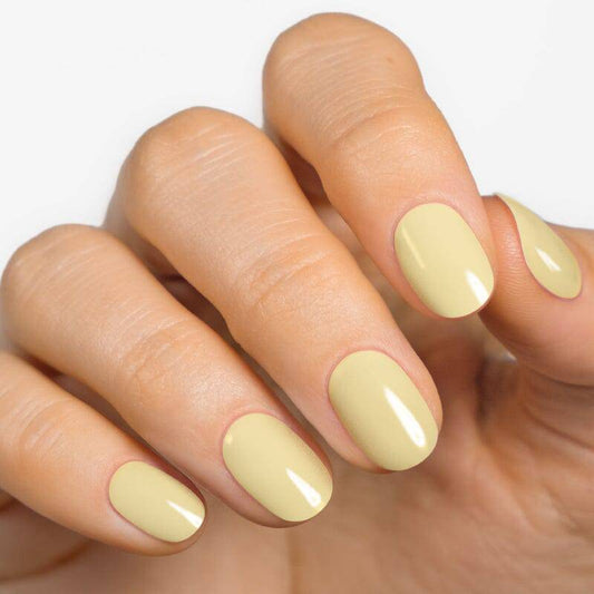 Gel Nail Strip ★ Yellow Macaroon - MoYou London