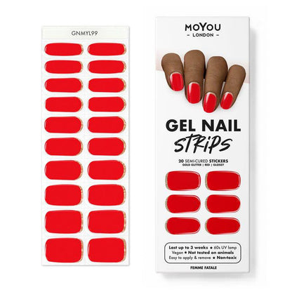Gel Nail Strip ★ Femme Fatale - MoYou London