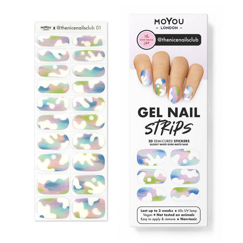 Gel Nail Strip ★ @thenicenailsclub 01 - MoYou London