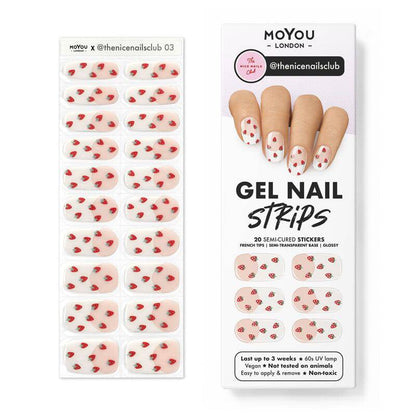 Gel Nail Strip ★ @thenicenailsclub 03 - MoYou London