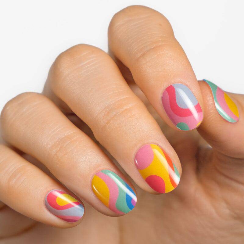 Gel Nail Strip ★ @peachinails 03 - MoYou London