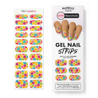 Gel Nail Strip ★ @peachinails 02 - MoYou London