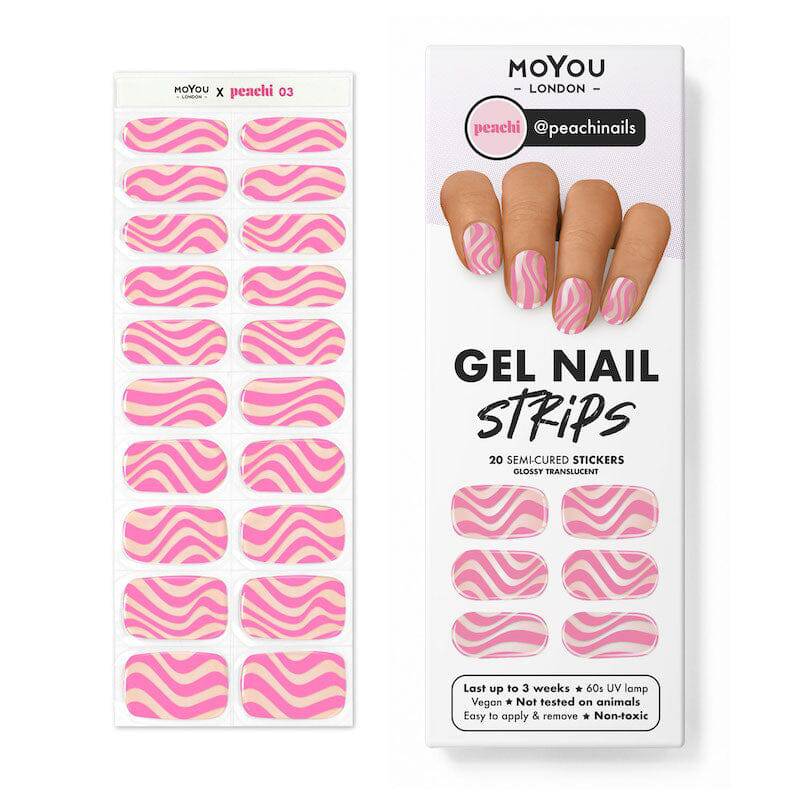 Gel Nail Strip ★ @peachinails 01 - MoYou London