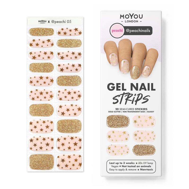 Gel Nail Strip ★ @peachinails 05 - MoYou London