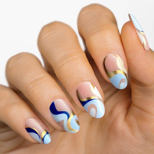 Gel Nail Strip ★ @rebekahxpritchard 02 - MoYou London
