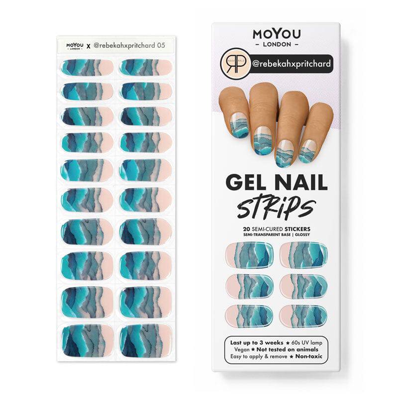 Gel Nail Strip ★ @rebekahxpritchard 05 - MoYou London