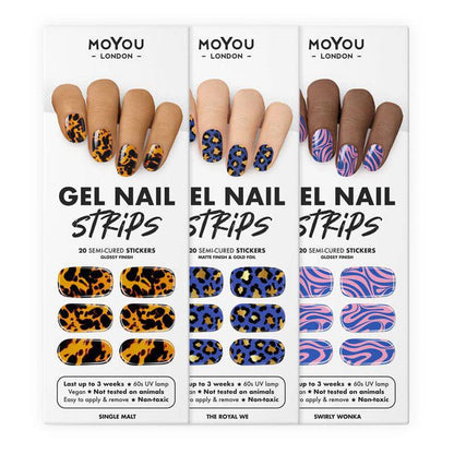 Gel Nail Strip Bundle ★ Animal Print 5 - MoYou London