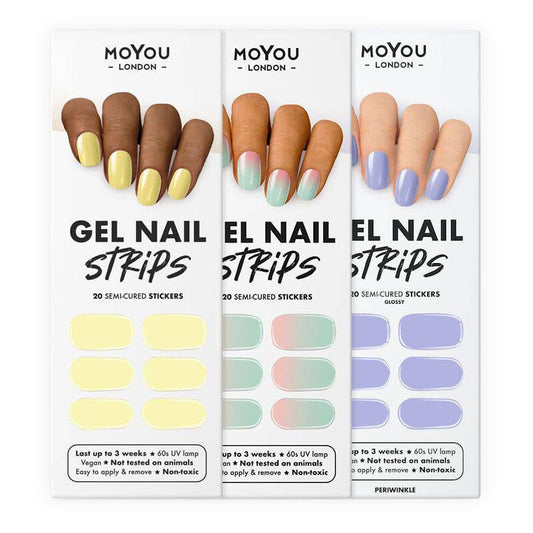 Gel Nail Strip Bundle ★ Pastel 05 - MoYou London