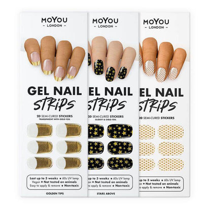 Gel Nail Strip Bundle ★ Posh 3 - MoYou London