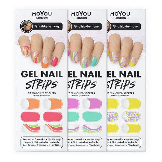 Gel Nail Strip Bundle ★ @_nailsbybethany BUNDLE - MoYou London