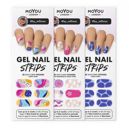 Gel Nail Strip Bundle ★ @by_millimac BUNDLE Bundles MoYou London 
