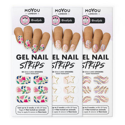 Gel Nail Strip Bundle ★ @nailjob BUNDLE - MoYou London