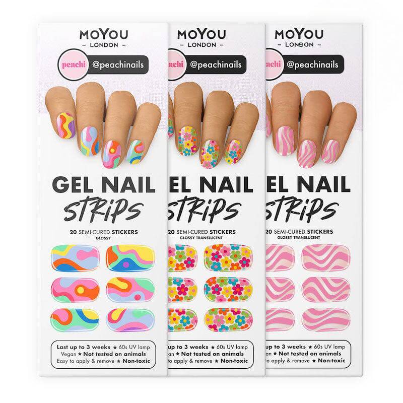 Gel Nail Strip Bundle ★ @peachinails BUNDLE Bundles MoYou London 