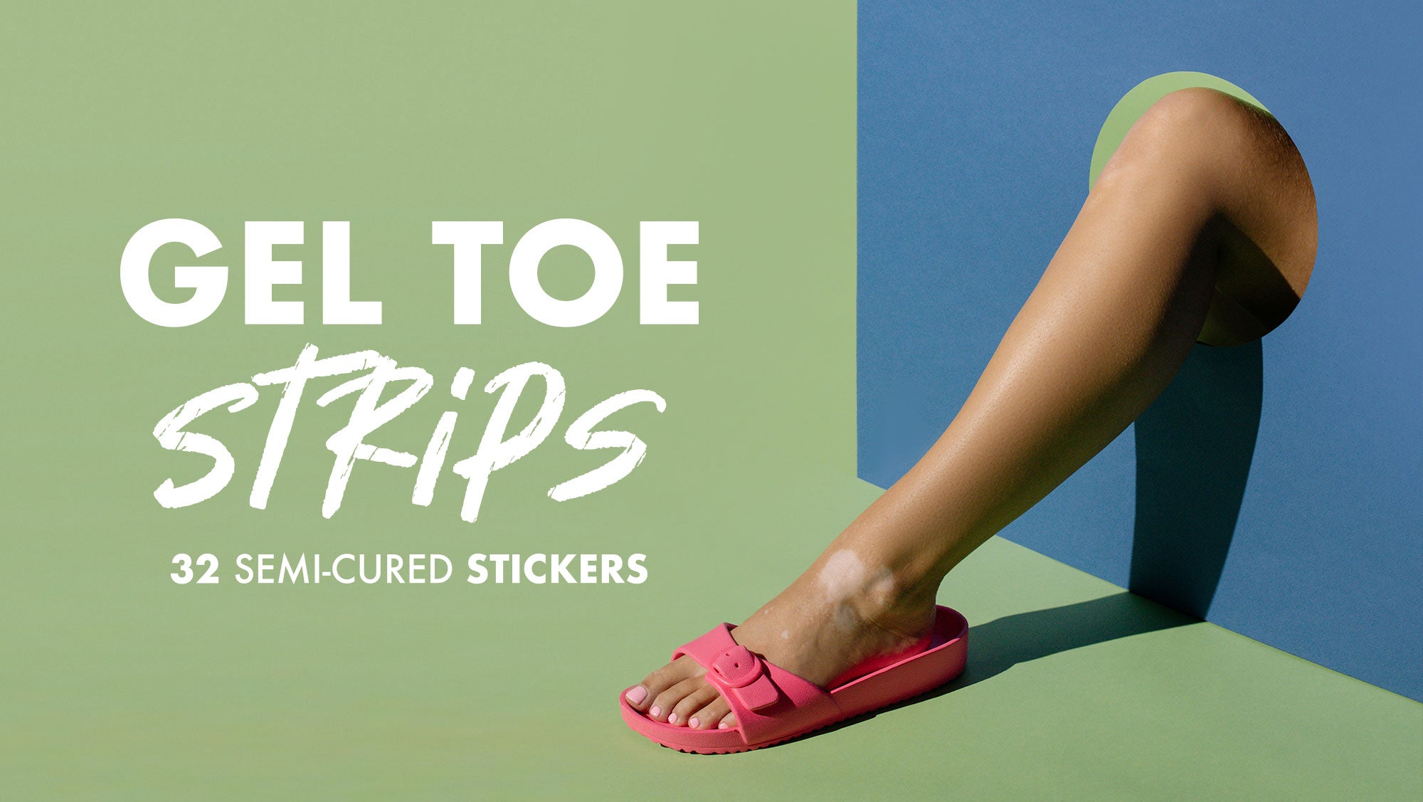 Pink toe nails matching pink sandals