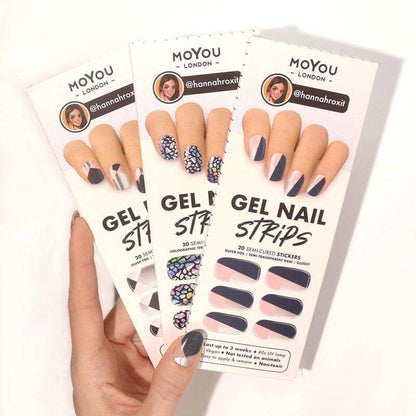 Gel Nail Strip ★ @hannahroxit 02 - MoYou London