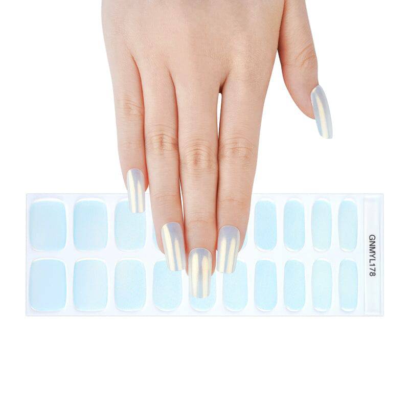 Gel Nail Strip ★ Blue Moon - MoYou London