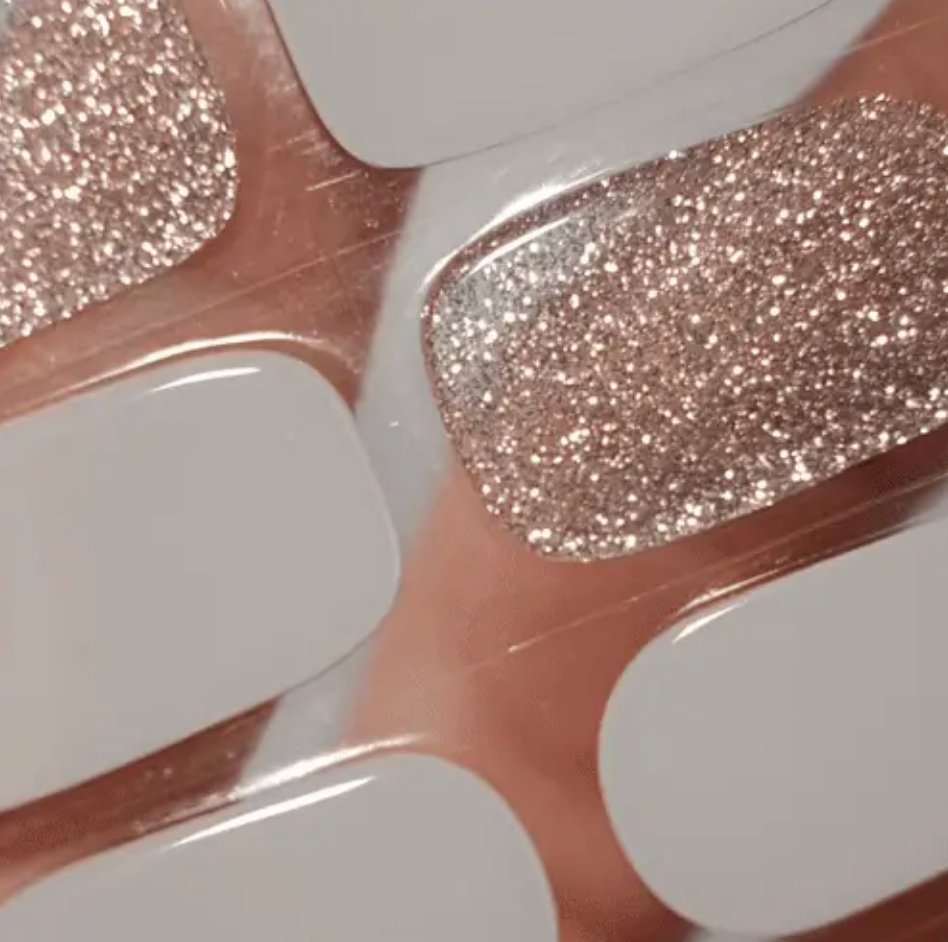 Gel Nail Strip ⭐️ ⭐️ ⭐️ White Sparks - MoYou London