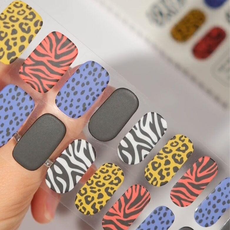 Gel Nail Strip ★ Safari Vibes - MoYou London