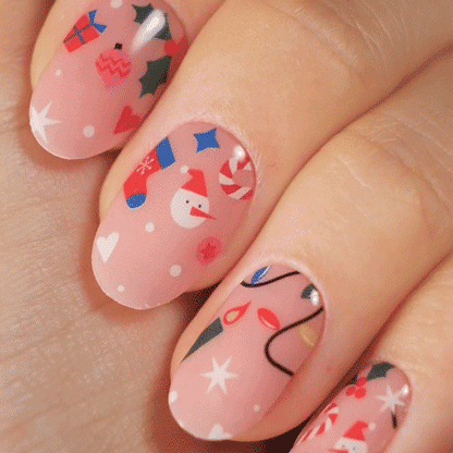 Gel Nail Strip ★ Santa Parade - MoYou London