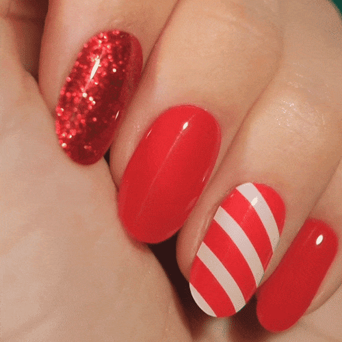 Gel Nail Strip ★ Peppermint Glam - MoYou London