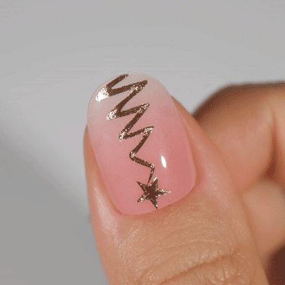 Gel Nail Strip ★ Starlit Pines - MoYou London