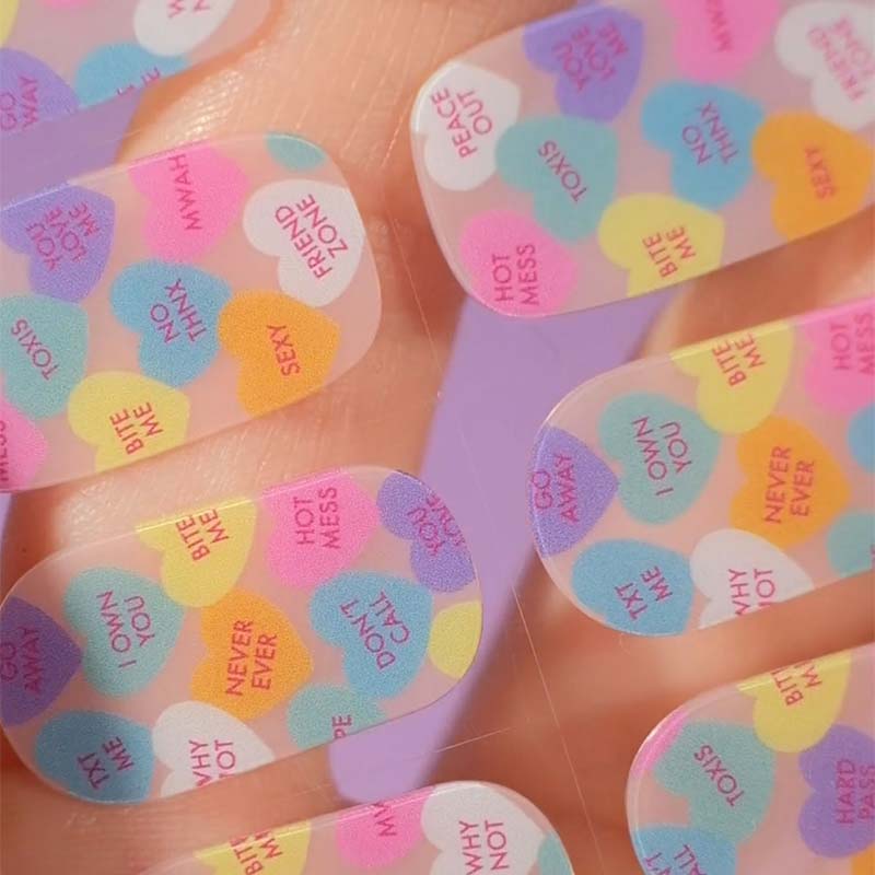 Gel Nail Strip ★ Heartbreaker - MoYou London