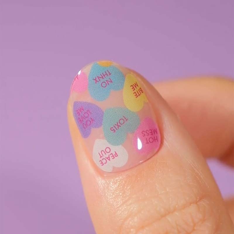 Gel Nail Strip ★ Heartbreaker - MoYou London