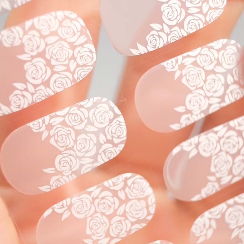 Gel Nail Strip ★ Rose Whisper - MoYou London