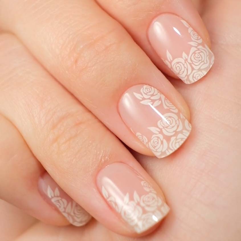 Gel Nail Strip ★ Rose Whisper - MoYou London