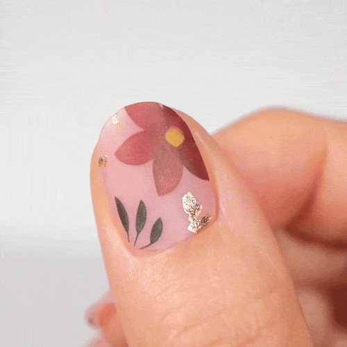 Gel Nail Strip ★ Midnight Garden - MoYou London