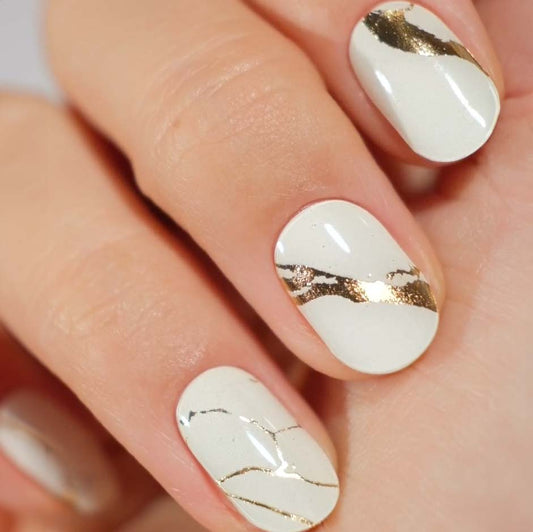 Gel Nail Strip ★ Kintsugi Queen - MoYou London