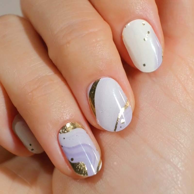 Gel Nail Strip ⭐️ ⭐️ ⭐️ Amethyst Allure - MoYou London