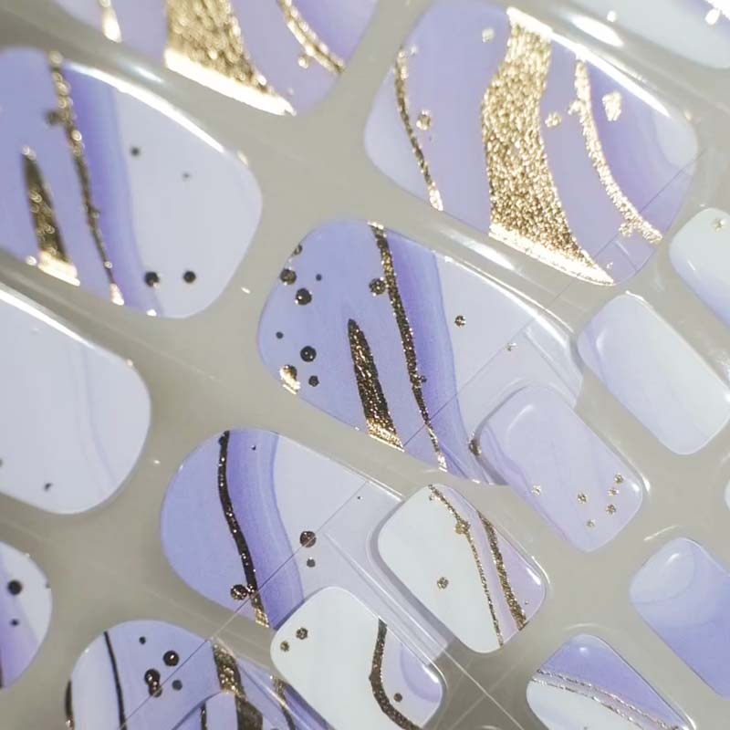 Gel Nail Strip ⭐️ ⭐️ ⭐️ Amethyst Allure - MoYou London
