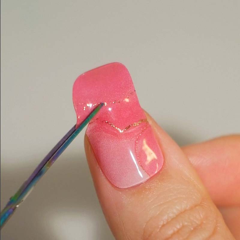 Gel Nail Strip ⭐️ ⭐️ ⭐️ Rosé Royale - MoYou London