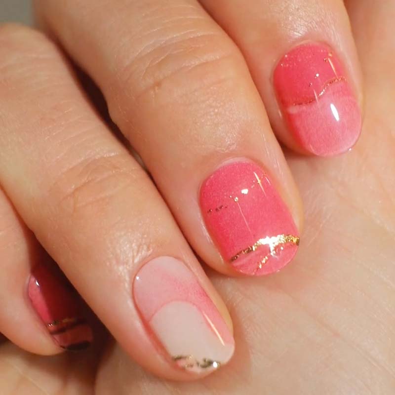 Gel Nail Strip ⭐️ ⭐️ ⭐️ Rosé Royale - MoYou London