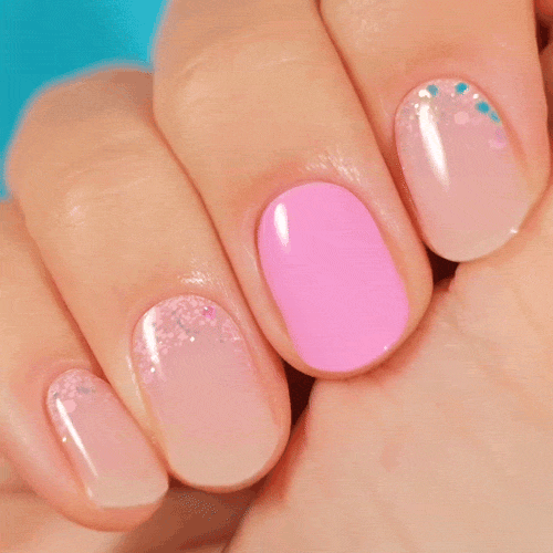 Gel Nail Strip ⭐️ ⭐️ ⭐️ Glitter Babe - MoYou London