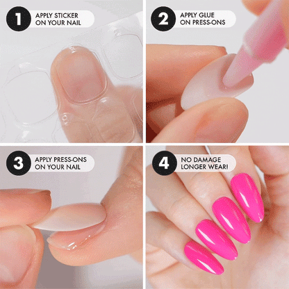 Blush the System Medium Almond • Soft Gel Press Ons - MoYou London