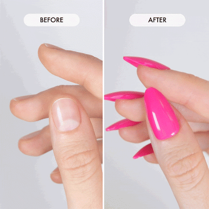 Blush the System Medium Almond • Soft Gel Press Ons - MoYou London