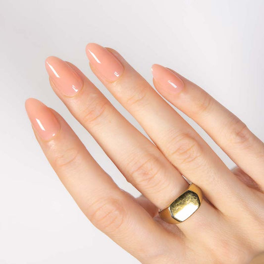 Pink Out Loud Short Almond • Soft Gel Press Ons - MoYou London