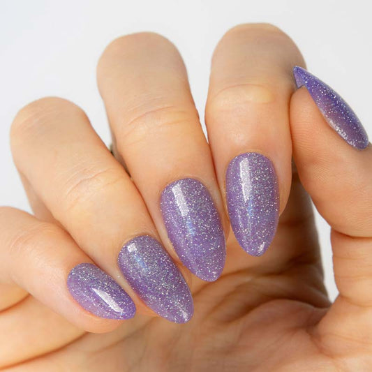 Electric Lavender • Short Almond