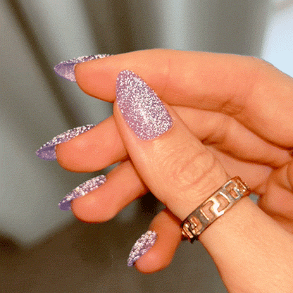 Electric Lavender • Short Almond