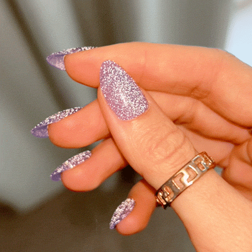 Electric Lavender • Short Almond