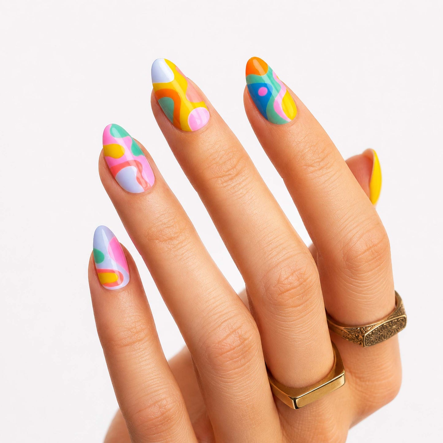 Peachinails 03 • Short Almond