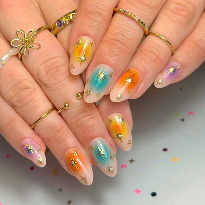 Jellybayn_nails 02 • Short Almond