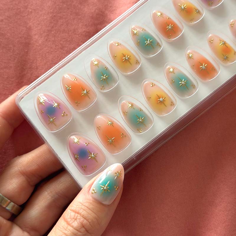Jellybayn_nails 02 • Short Almond