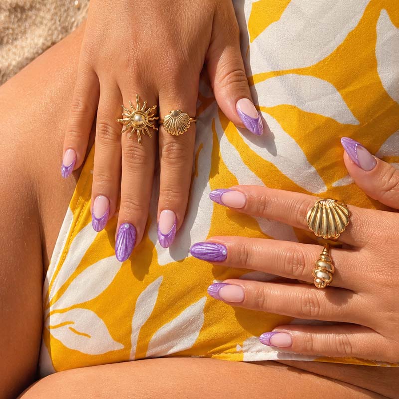 Lilac Shore • Short Almond