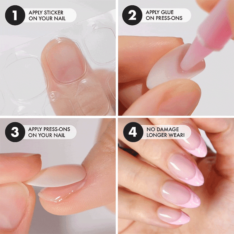 Rosy Cozy Short Almond • Soft Gel Press Ons - MoYou London