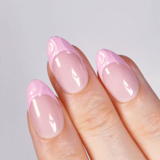 Rosy Cozy Short Almond • Soft Gel Press Ons - MoYou London