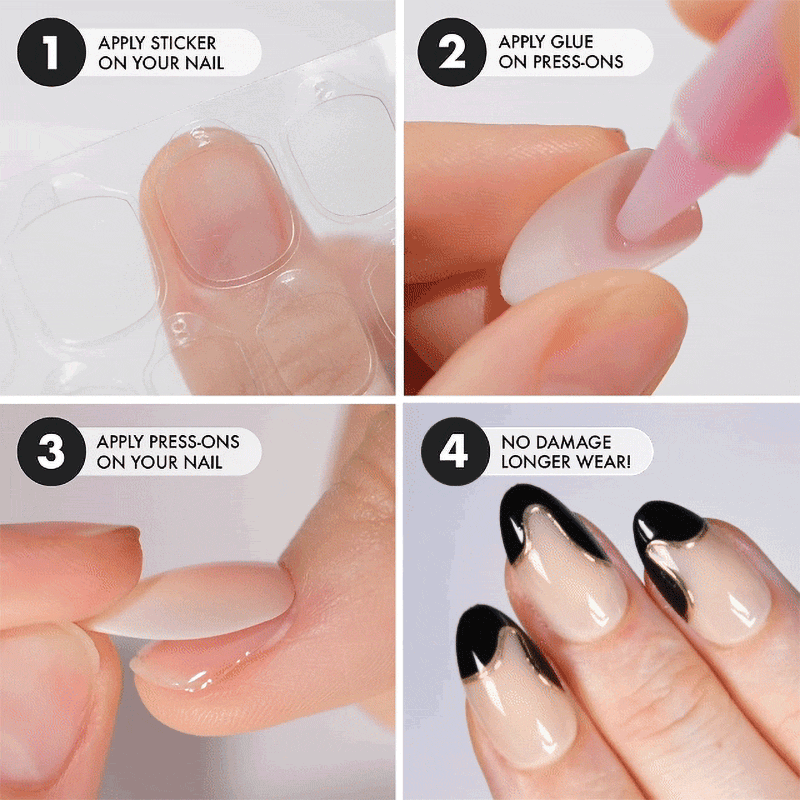 French Press Short Almond • Soft Gel Press Ons - MoYou London