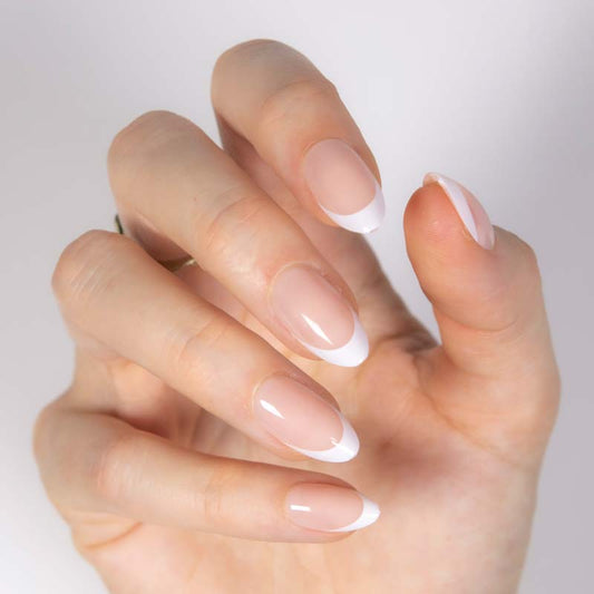 Polished Perfection Short Almond • Soft Gel Press Ons (same as 40) - MoYou London